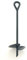 Gibbon Slackline, Ground Screw, picchetto a vite di ancoraggio a terra, lunghezza: 70 cm, larghezza della piastra: 20 cm, per praticare lo Slacklining senza alberi