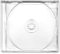 Four Square Media - Custodie per CD/DVD da 10,4 mm per 1 disco con base trasparente (confezione da 25)
