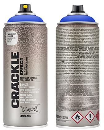 Montana 418440 Crackle EFFECT Gentian Blue - 400ml (EC5010)