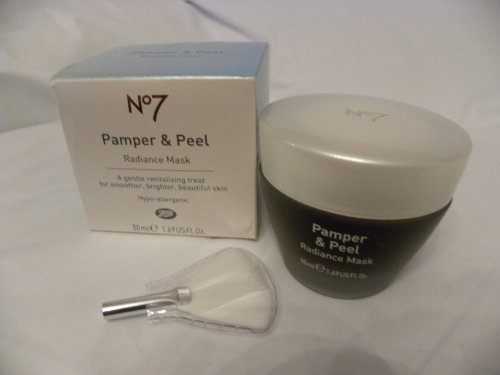 No7 Boots Pamper and Peel Radiance Mask 50ml