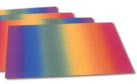 Regenbogen - Fotokarton, weiß, 50 x 70 cm, 1 Bogen