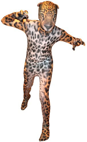 Morphsuits KLJAL - Jaguar Animal Planet Kinder Kostüm, 137-152 cm, Größe L