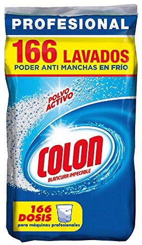 Colon Activo Profesional Polvo Detergente para la lavadora, 166 lavados