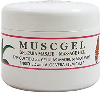 Beruhigendes und entstauendes Muskelgel-Massagegel mit Aloe Vera, Arnica Montana, Menthol, Harpagofito und Ingwer – sofortige Linderung bei Muskelbeschwerden – Cosmonatura – 10730 – 200 ml