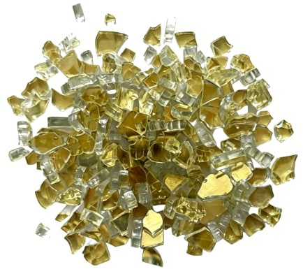 Hiland Cristal de Fuego Reflectante, 10 Libras, Dorado