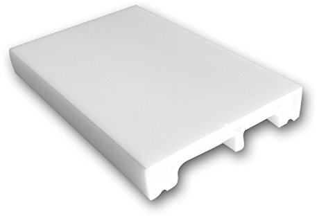 Plinthe multifonctionnelle DX157-2300 - L 230 x H 6,6 x L 1,3 cm - ORAC DECOR