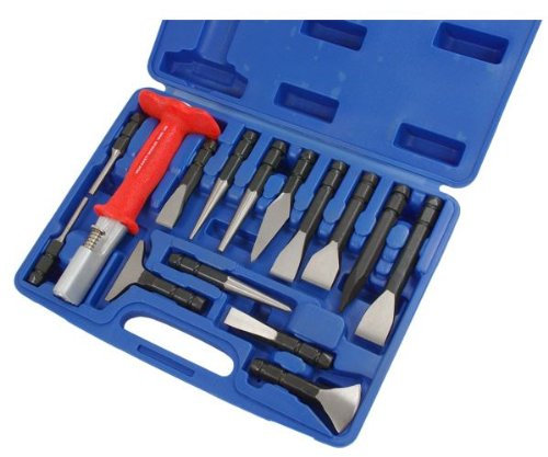 Neilsen CT1251-13pc Punch & Chisel Set with Centre Punch, Point Chisel, Chisels and Punches – Ideal for Marking, Cutting and Pin Removal