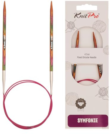 KnitPro Symfonie Fixed Circular Needles 60 (150cm) | 4.50mm