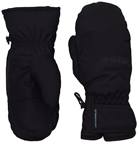 Ziener Kinder Handschuh LIZZARDOLO AS(R) Mitten Glove junior, Black/Black, 6, 801904