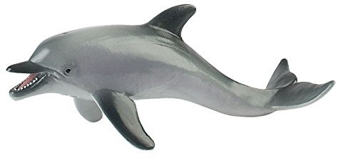 Bullyland 67412 - Spielfigur Delphin, ca. 17 cm große Tierfigur, detailgetreu, PVC-frei, ideal als kleines Geschenk für Kinder ab 3 Jahren
