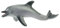 Bullyland 67412 - Spielfigur Delphin, ca. 17 cm große Tierfigur, detailgetreu, PVC-frei, ideal als kleines Geschenk für Kinder ab 3 Jahren