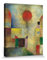 1art1 Paul Klee Poster Roter Ballon, 1922 Bilder Leinwand-Bild Auf Keilrahmen | XXL-Wandbild Poster Kunstdruck Als Leinwandbild 50x40 cm