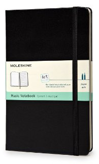 Moleskine Large Music Notebook