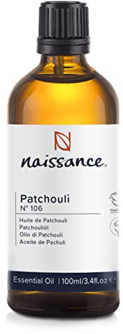 Naissance Huile Essentielle De Patchouli (No. 106) - 100ml - Pour Aromathérapie, Diffuseur, Humidificateur, Mélange Massage - Arôme Apaisant
