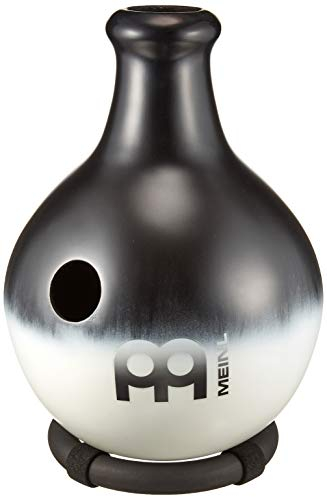 Meinl Percussion ID9BK/WH - De fibra de vidrio Ibo tambor liqid, Negro/Blanco