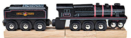 Bigjigs Rail Heritage Collection Black 5 Engine, Wooden Toy Train | Heritage Collection Engine, Compatible with Most Major Wooden Railway Brands