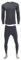Gaffer Mens Thermal Sets Tops Bottoms T Shirt Long Johns Trousers Full Sleeve Tshirt Ski Wear Dark Grey Charcoal X-Large XL