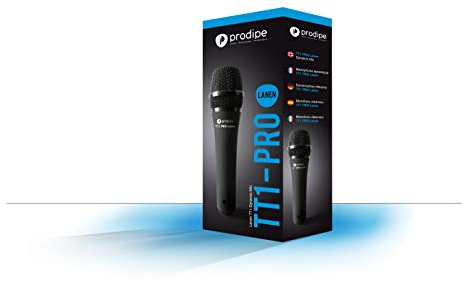 Prodipe TT1 Pro Dynamisches Mikrofon, Schwarz