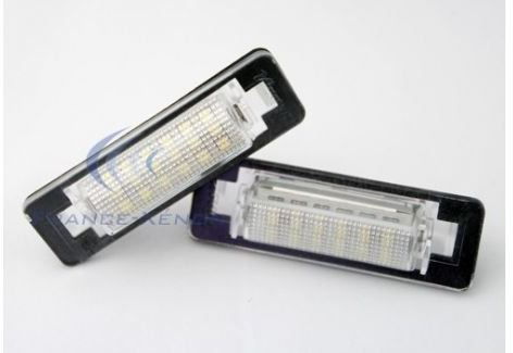 Set Modul Heckplatte Mercedes W202 und W210 – Weiß 6000 K