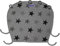 The Original Dooky 126702 Tendina per Sole Vento per Passeggino e Carrozzina, Universale, Regolabile e Traspirante, Grigio con stelle tono su tono - Grey Stars