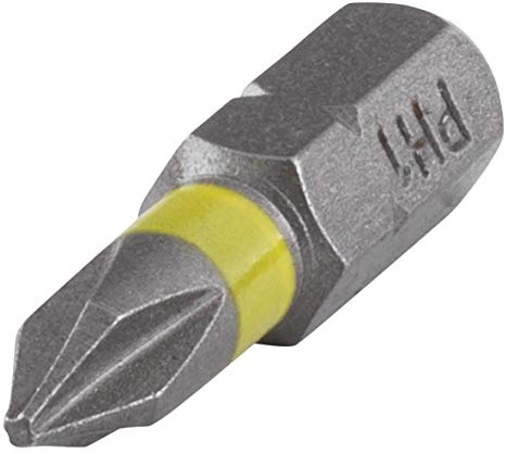 wolfcraft Bits Solid, Kreuzschlitz (PH 2) I 1331000 I Solid-Bits; 3 Stück
