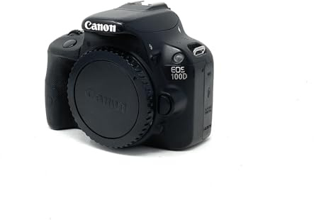Canon EOS 100D Digital SLR Camera - (18MP, CMOS Sensor) 3 inch LCD