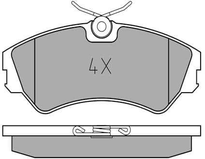 Meyle 025 201 2419 Brake Pad Set, disc brake