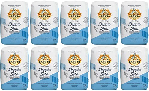 Caputo Classica, Doppio Zero, Soft Wheat Flour Type 00, 1kgs - (Pack of 10)
