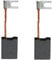 Kohlebürsten Motorkohlen Kohlen für Bosch Winkelschleifer - Oberfräse GOF 1600 / GOF 1700 / PWS 1600 / PWS 1800
