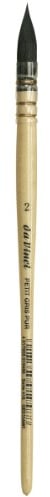 da Vinci Aquarell-Serie 418 Petit Gris Pur Pinsel, Wasch-/Wischmopp reines Russisches blaues Eichhörnchen, Größe 2 (418-02)