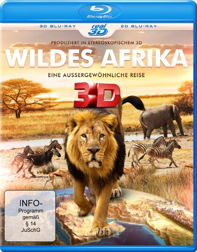 Wildes Afrika (inkl. 2D-Version) [3D Blu-ray]