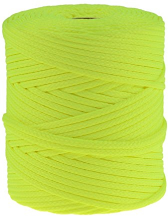100m Polyester-Schnur Kordel 4mm, PES Kordel Flechtschnur, Polyesterkordel