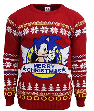 Numskull Herren Sonic Pullover, XS