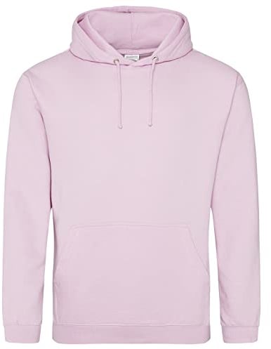 AWDis Men's College Hoodie, red (Baby red), Small