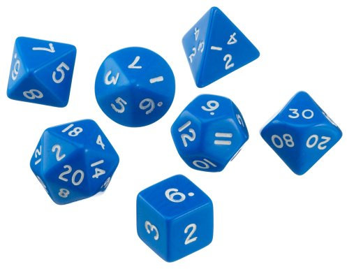 Pegasus 207005XX - Opaque Blau, 7er Box mit je 1x W4, W6, W8, W10, W00, W12, W20