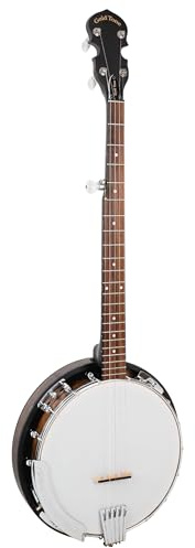 Gold Tone CC-50RP Cripple Creek Banjo with Resonator (Five String, Vintage Brown)