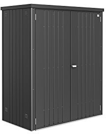 Northern Sheds Petite armoire en métal Gris foncé