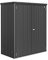 Northern Sheds Petite armoire en métal Gris foncé