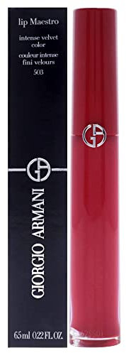 Giorgio Armani Lip Maestro Intense Velvet Color - 503 Red Fuchsia Lipstick Women 0.22 oz