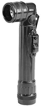 Mil-Tec Unisex - Adult Angle Flashlight-15143102 Angled Torch, Black, One Size