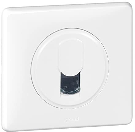 Legrand - RJ 45 Multimedia Cat.6 FTP Socket with Céliane Plate - White