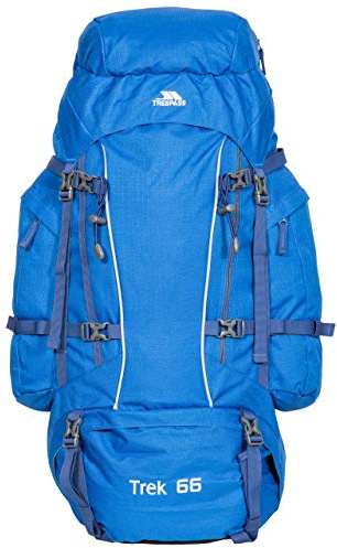 Trespass 66L Black Rucksack Trek