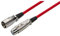 Img Stage Line MEC-100/RT Mikrofonkabel (XLR-Stecker / XLR-Kupplung) 1m rot