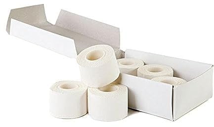 Zinc Oxide Tearable Sports Tape 2.5cm x 10m - Pack 3