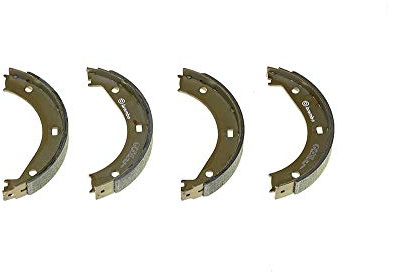 Brembo S06503 Bremsbacken für Handbremsen, Anzahl 4 | Kompatibel mit: BMW 3, 3 Cabriolet, 3 Coupe, 5, 5, 5 Touring, 6, 7, 7, 7, 8, Z3 Coupe, Z3 Roadster, Z8 Roadster
