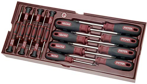 KRAFTWERK 4900-05B - 14 pièces. Coffret complet de tournevis.