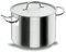 Lacor Chef-Classic 50127 - Olla baja con tapa, Acero Inoxidable 18/10, 28 cm