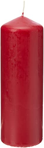 Bolsius Stumpenkerze, für Innen- und Außenbereich, 200 x 68 mm, rot