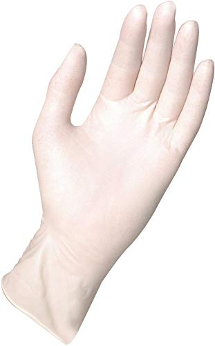 Semperguard Latex-Einmalhandschuhe F-1164, ungepuderte Ausführung, 100 Stück, Größe M