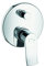hansgrohe Metris bath and shower mixer for 2 outlets, chrome 31493000